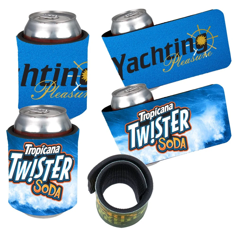 Slap Wrap Can Coolie Beverage Insulator - Full Color 1