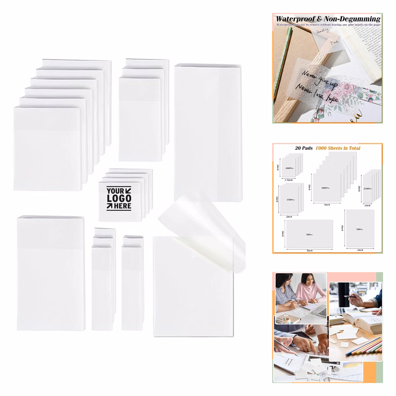 Clear Sticky Notes Pad