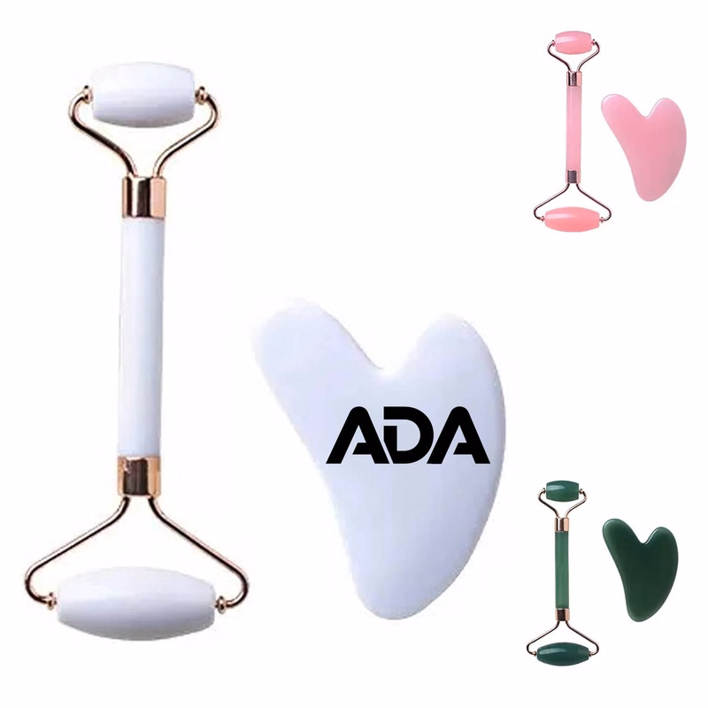 Resin Face Roller Massager Gua Sha Tool Set