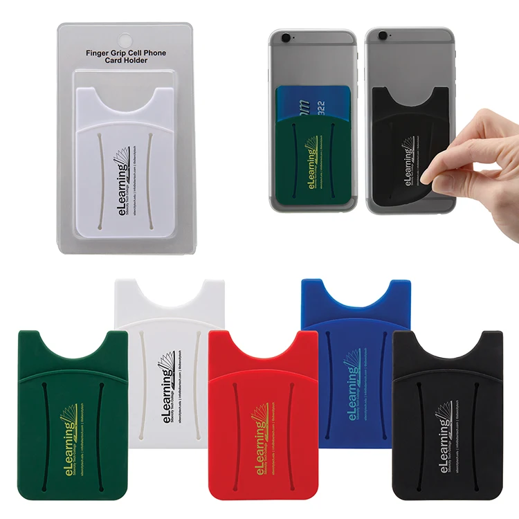 Finger Grip Cell Phone Card Holder w/Packaging 1