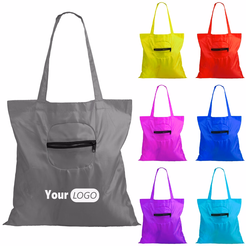 Polyester Eco-Friendly Foldable Bag With Logo Option