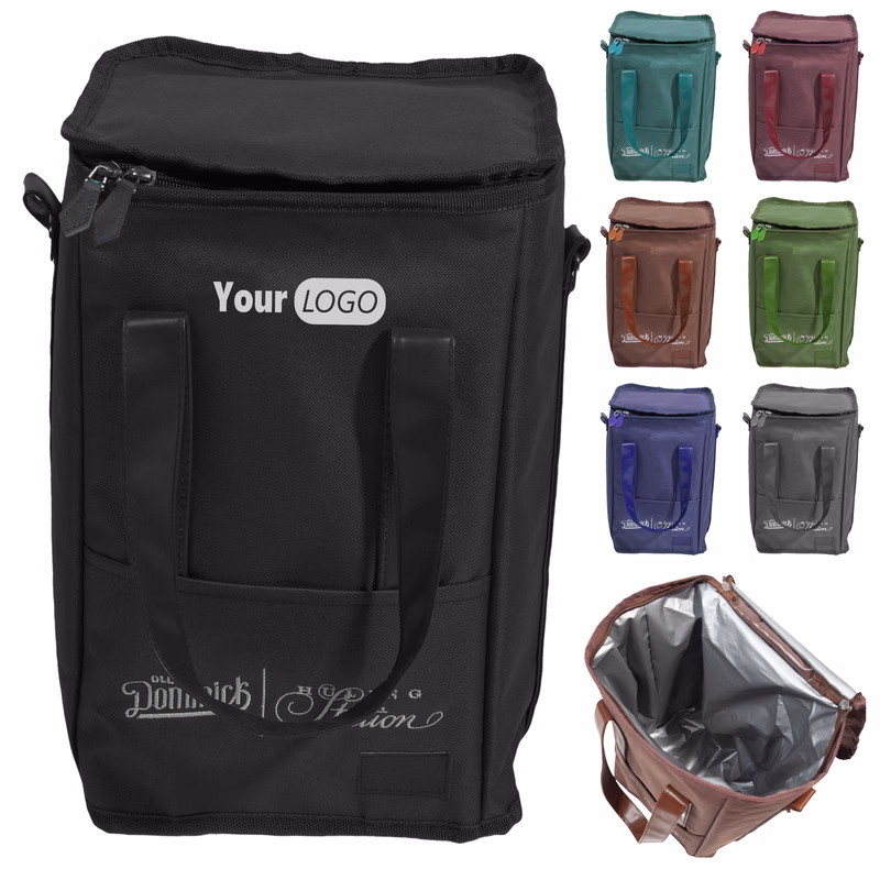 Nylon Stylish Insulated Lunch Bag