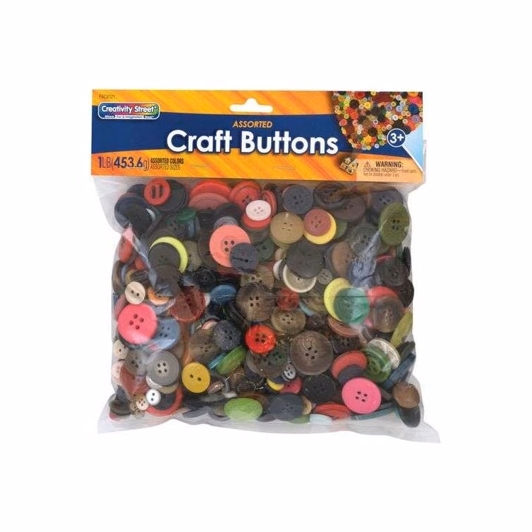 Craft Buttons Variety Pack - 1lb Packs
