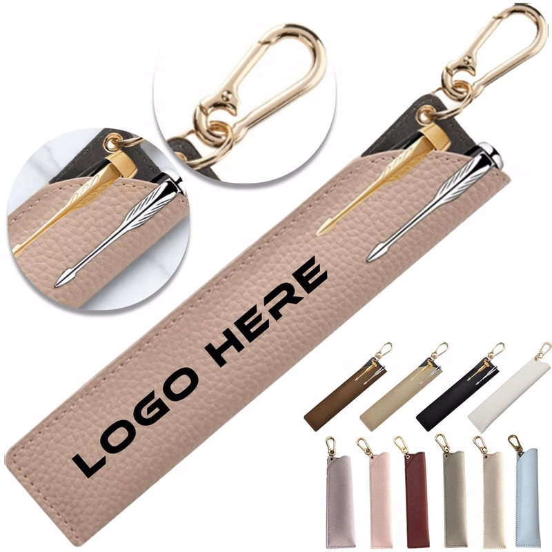 Carabiner Clip Attached Pen Sleeve