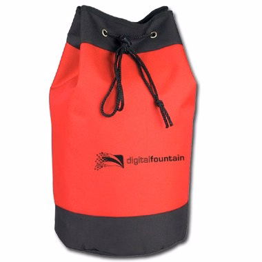 600D POLYESTER DRAWSTRING BACKPACK W/ PVC BACKING
