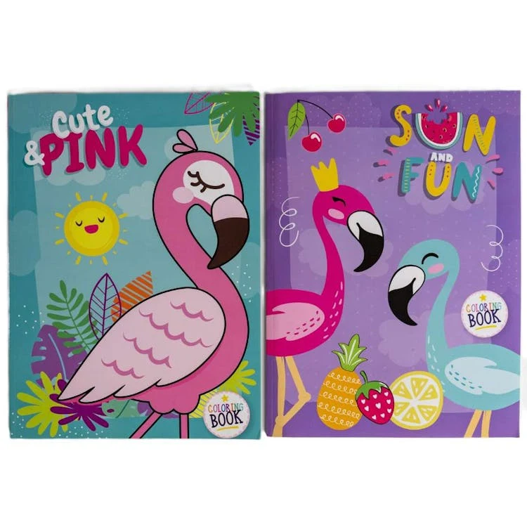 Flamingo Coloring Books - Two Titles 1