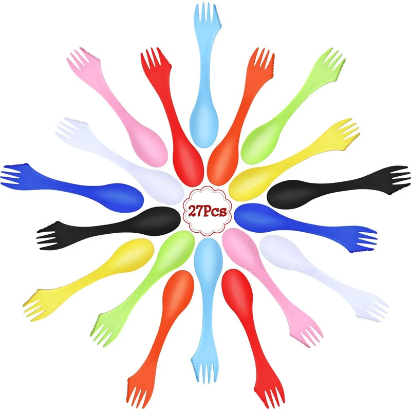 3 in 1 Spoon Fork and Knife Utensils Kit 1