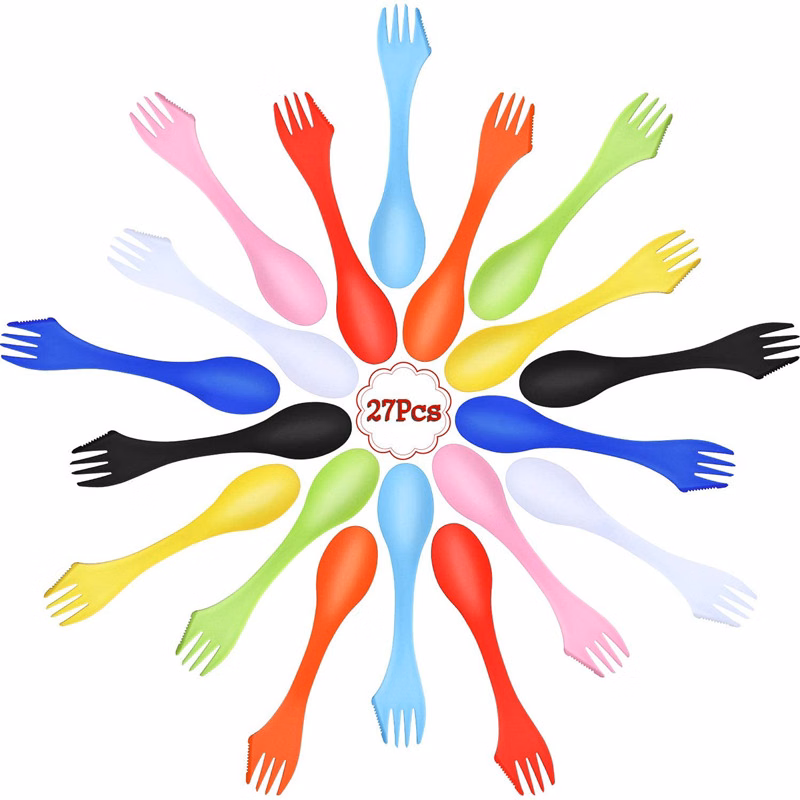 3 in 1 Spoon Fork and Knife Utensils Kit