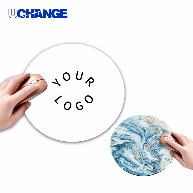 Portable Round Mouse Pad Mat for School or Clinic Use