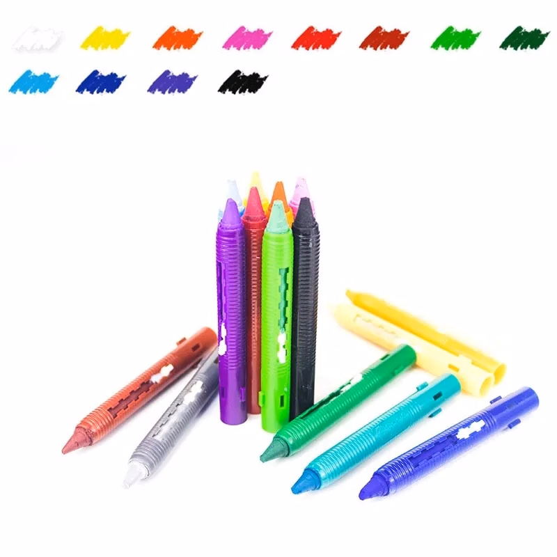 6-Pack Bathtub Crayon Sets in Polybag