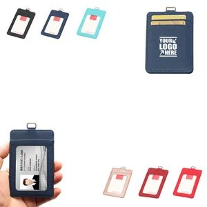 3 Pockets Dual Side PU Leather Card Holder 1