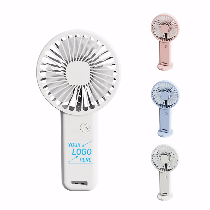 Handheld Mini Fan with Phone Holder