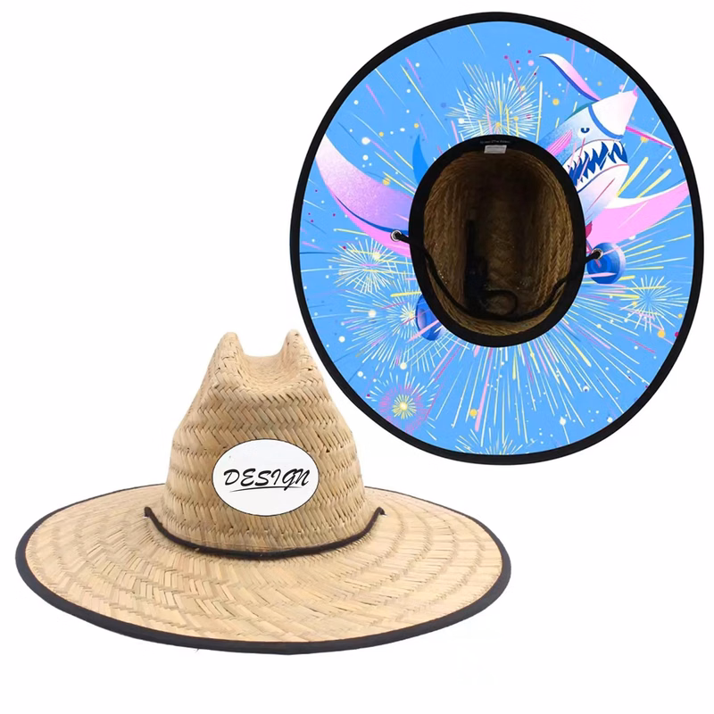 Sun Visors Lifeguard Straw Hat