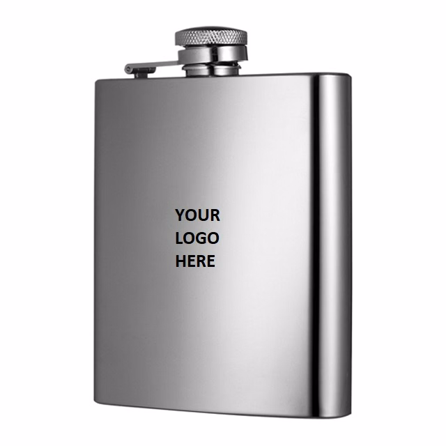 Stainless Steel Hip Flask 7oz