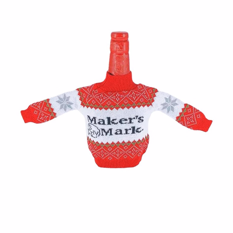 Christmas Wine Bottle Cover