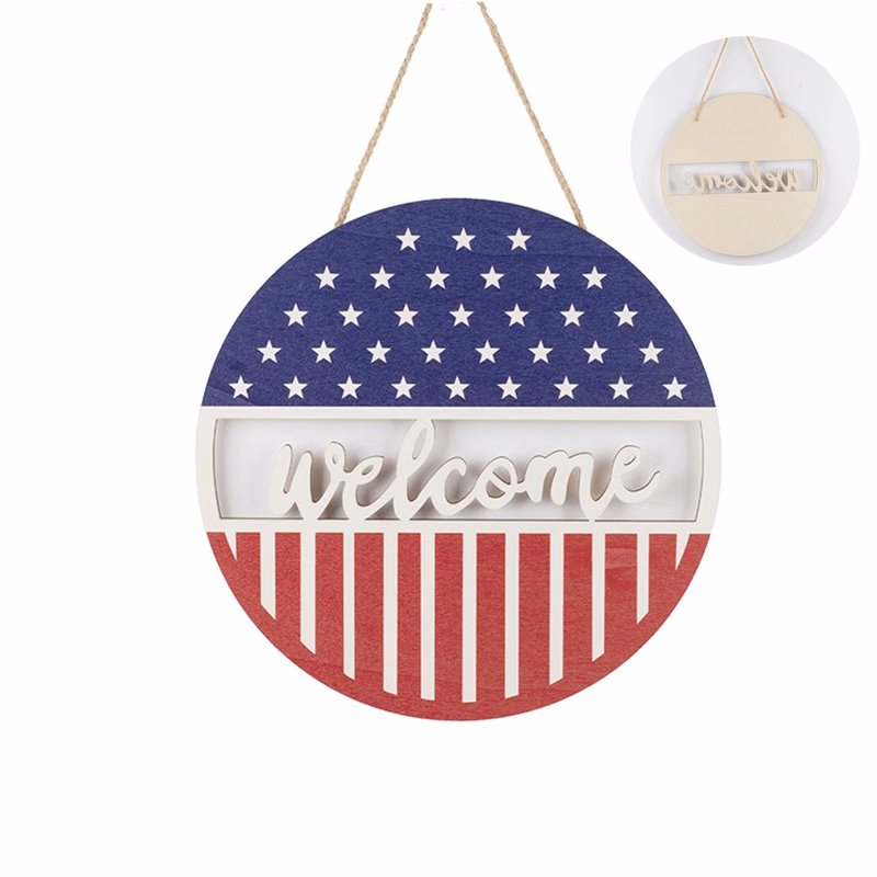 3.5"- Ultra Vivid Wooden Ornaments