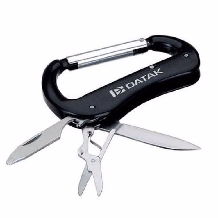 Metal D shape multi-function mountaineering buckle Metal D shape multi-function mountaineering buc