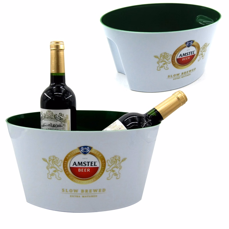 Oval Bucket with Build-in Handle