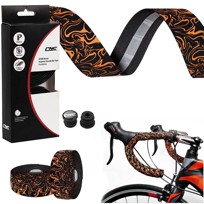 Road Bike Bar Wraps Tape With End Plug 1