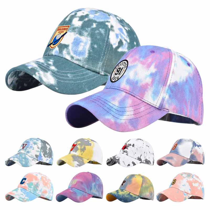 Tie Dye Baseball Dad Cap