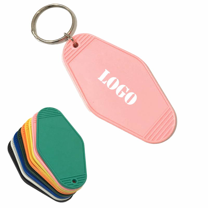 Vintage Plastic Hotel Keychain
