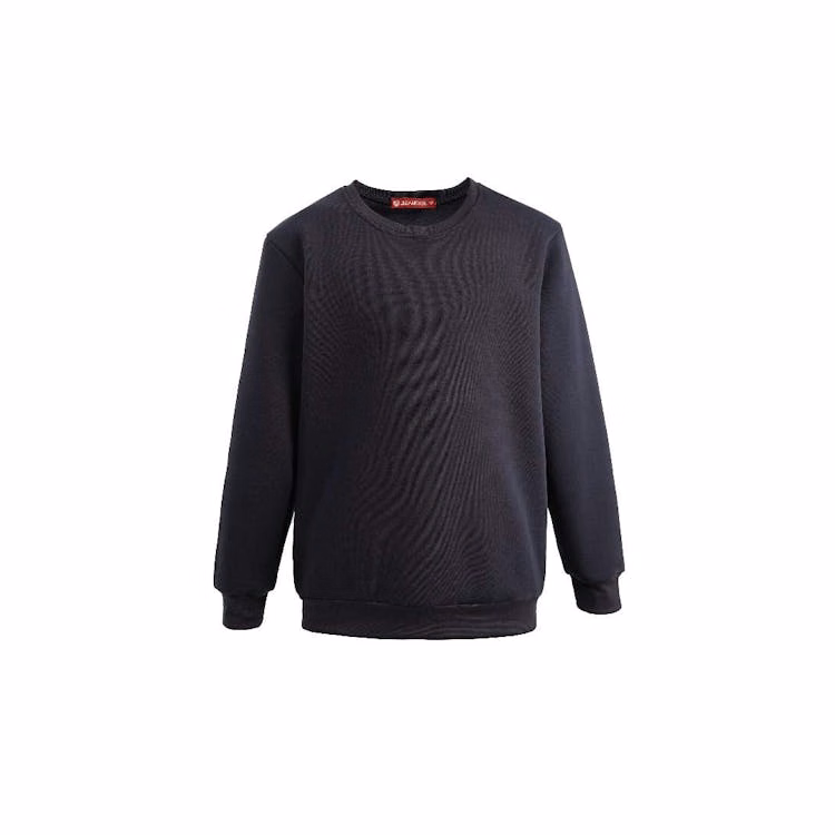Kids Fleece Crew Neck Sweatshirts - Size 8 Navy