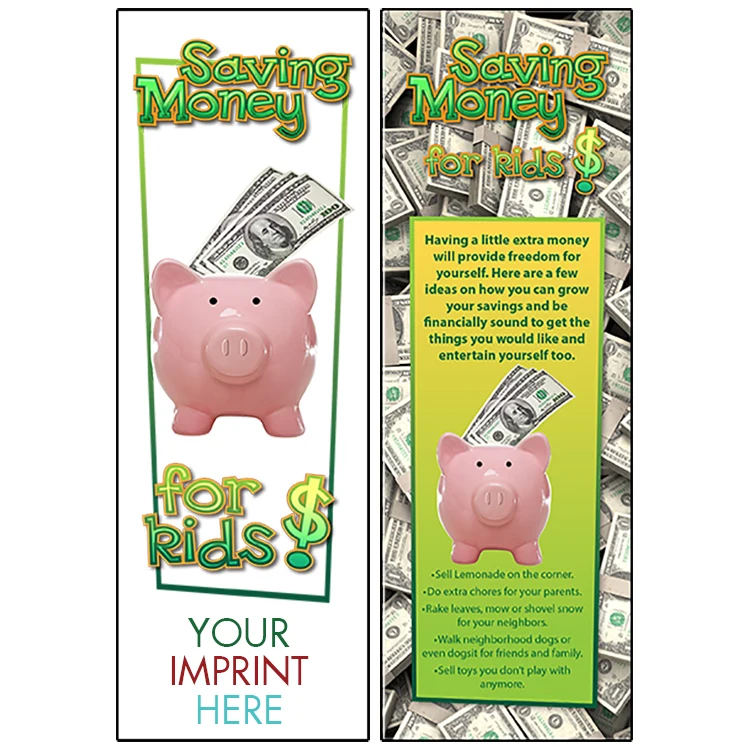 BOOKMARK - Saving Money Bookmark 1