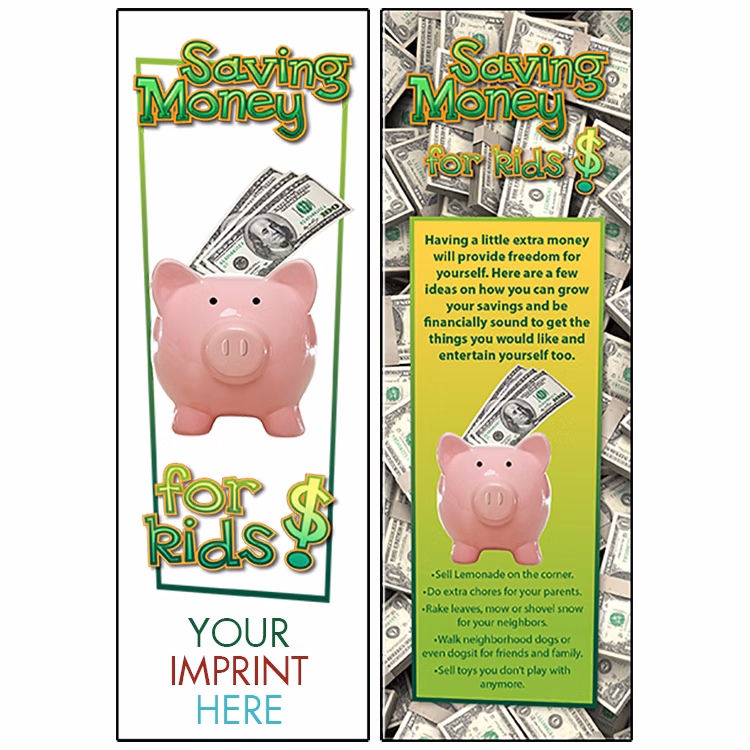 BOOKMARK - Saving Money Bookmark