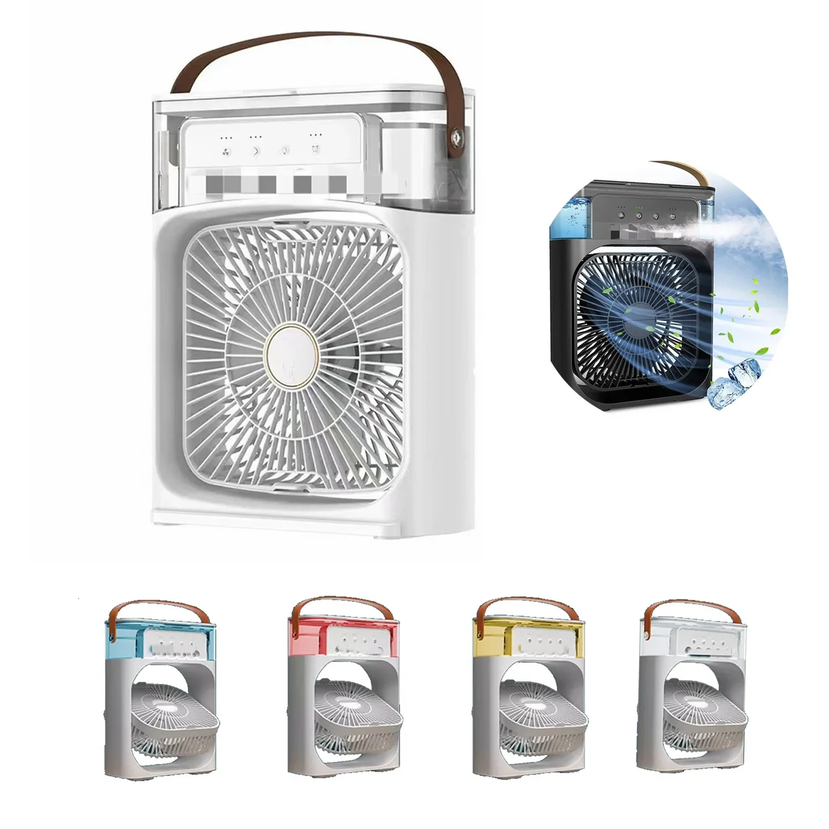 Cooling Spray Desktop Fan 1