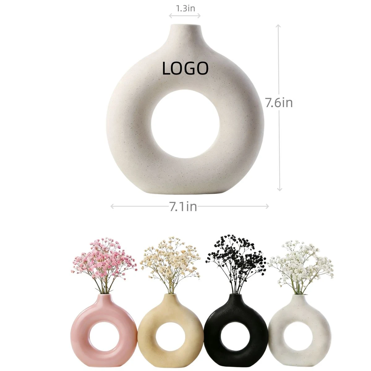 Customizable High-End Ceramic Vases 1