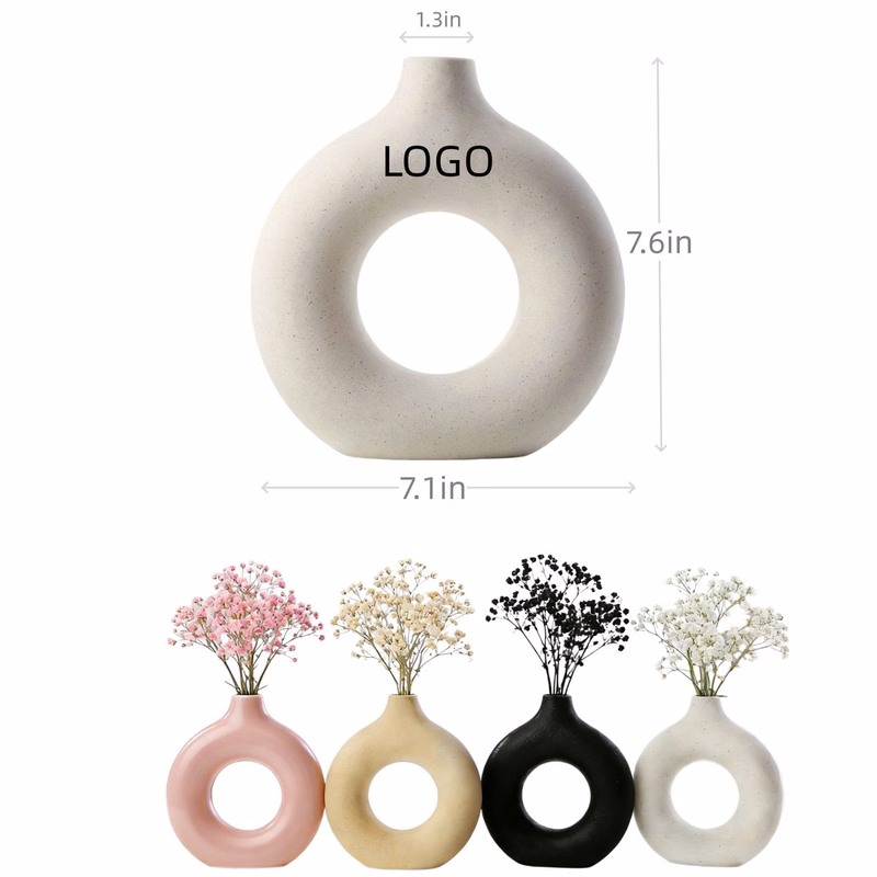 Customizable High-End Ceramic Vases
