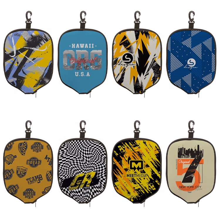 Sublimated Neoprene Pickleball Paddle Cover