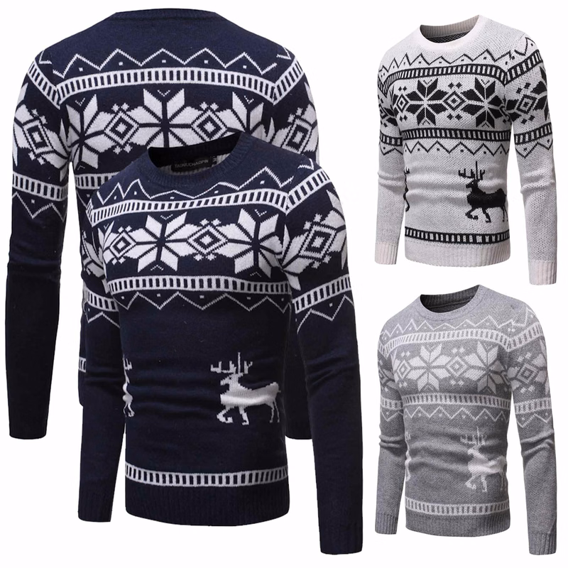 Men's Jacquard Sweater