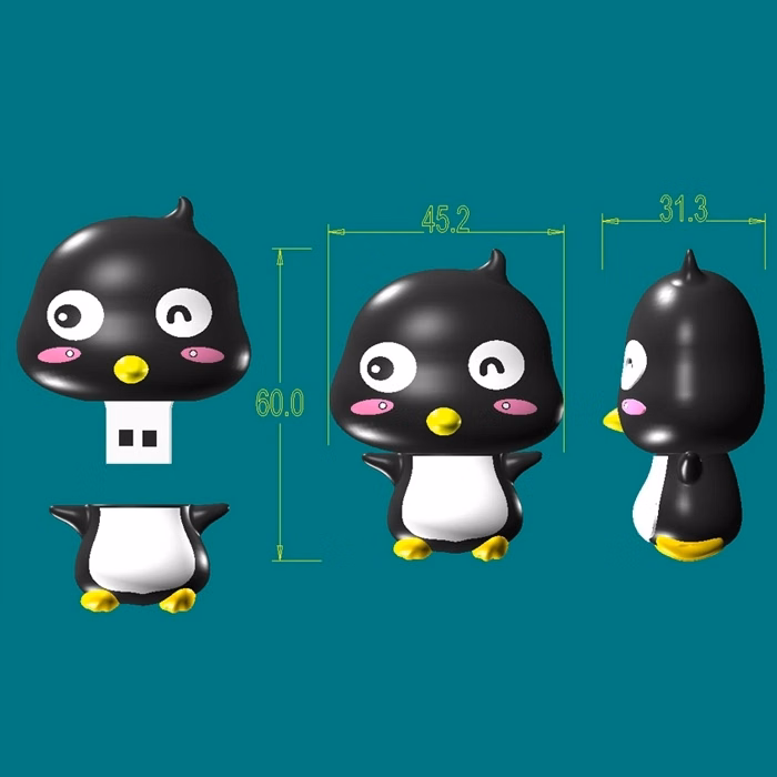 Custom Shape USB Flash Drives