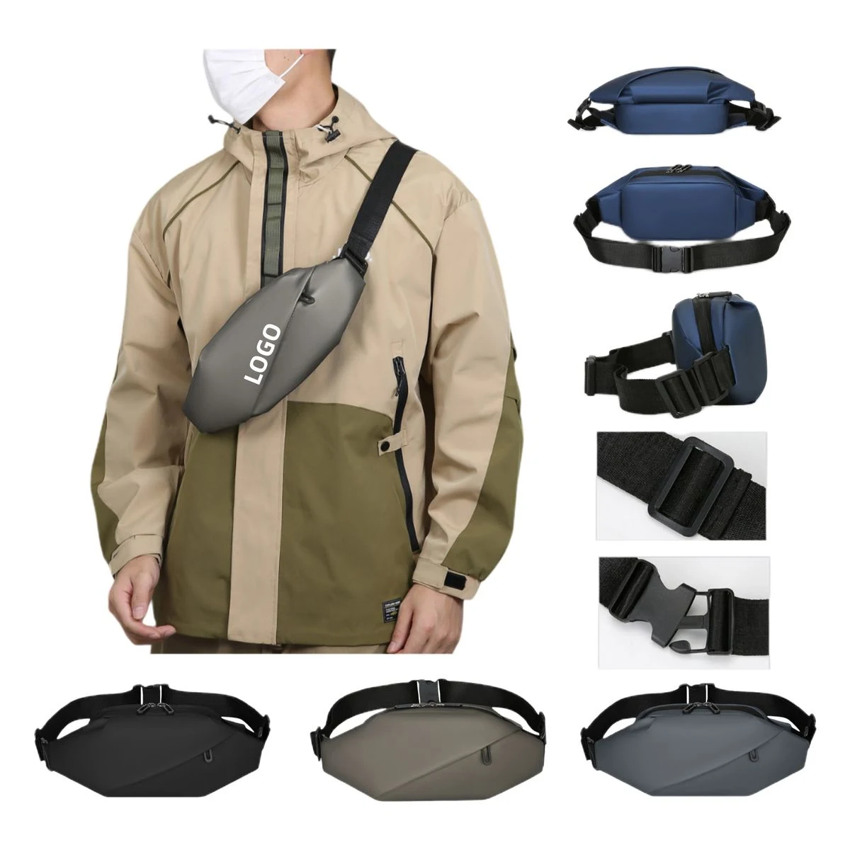 Versatile Crossbody Waist Pack Bag 1