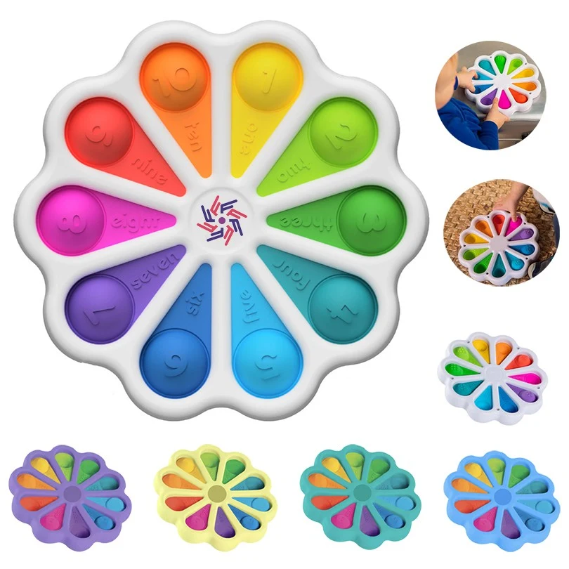 Dimple Digits Popper Toy 1