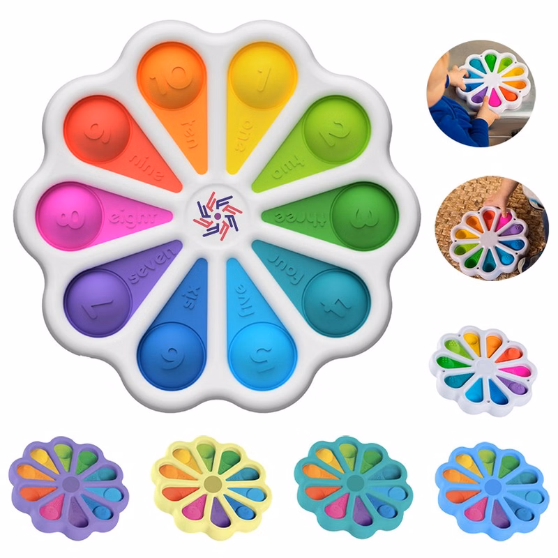 Dimple Digits Popper Toy