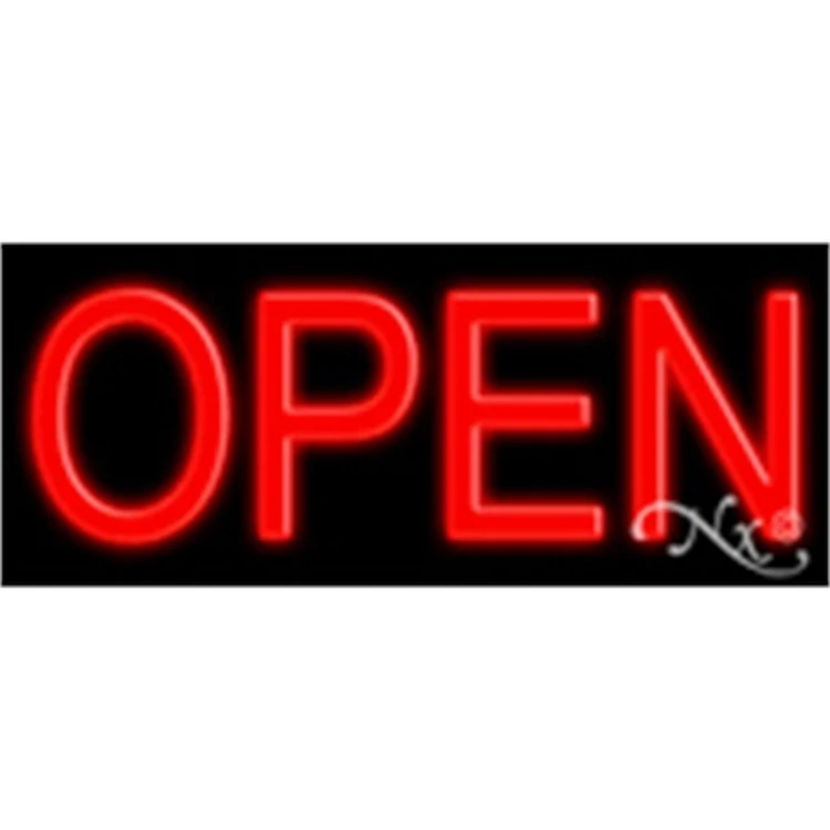 Open Economic Neon Sign 1
