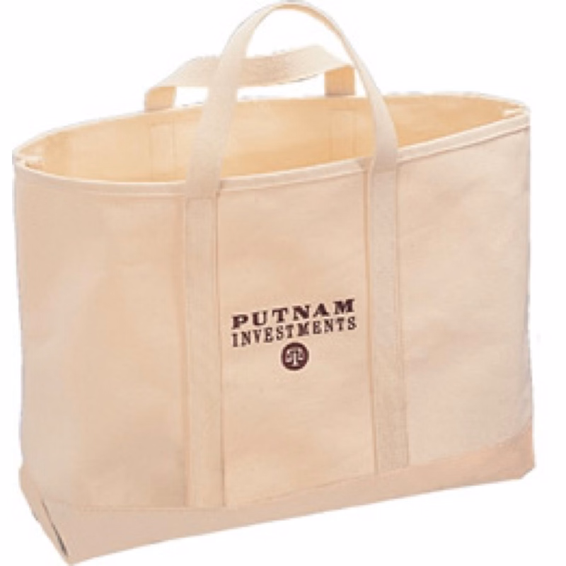 15 Oz. Classic Natural Canvas Tote Bag