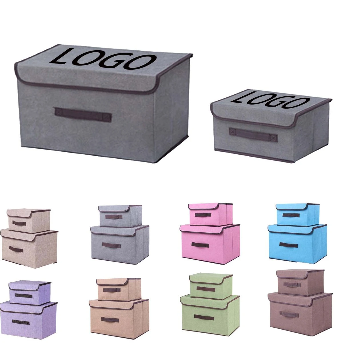 Non-Woven Fabric Storage Bin Set 1