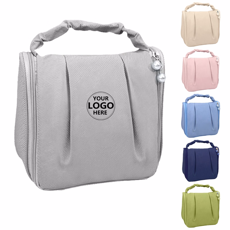 Polyester Makeup Bag with Handle