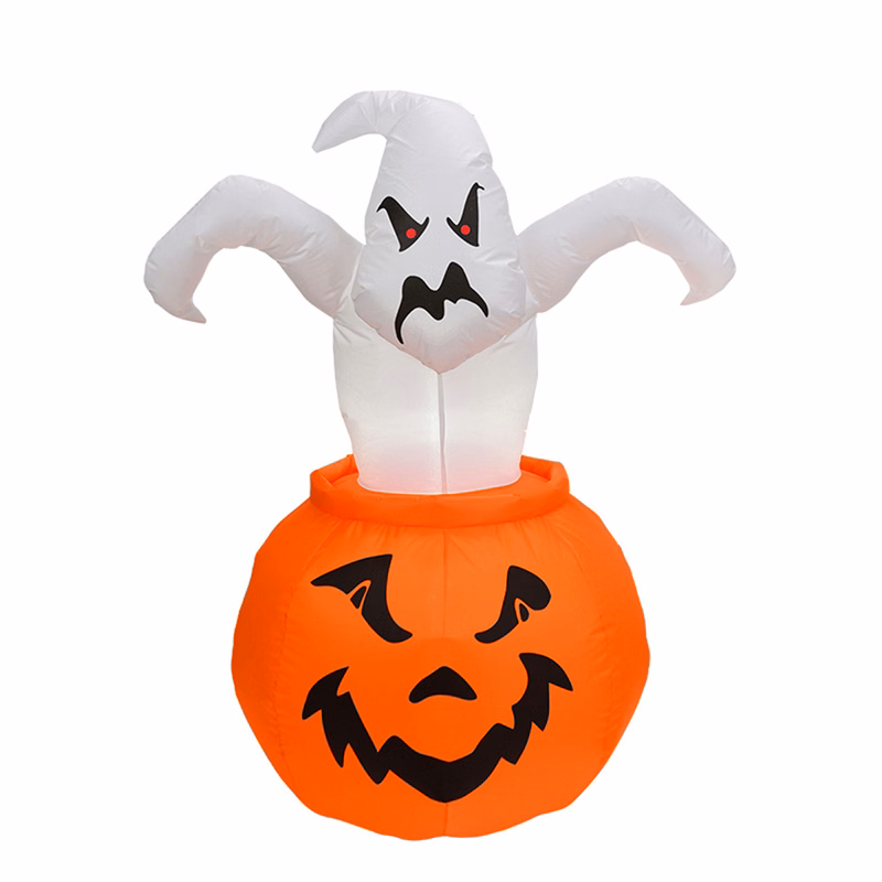 LED Lighting Halloween Inflatables Ghost