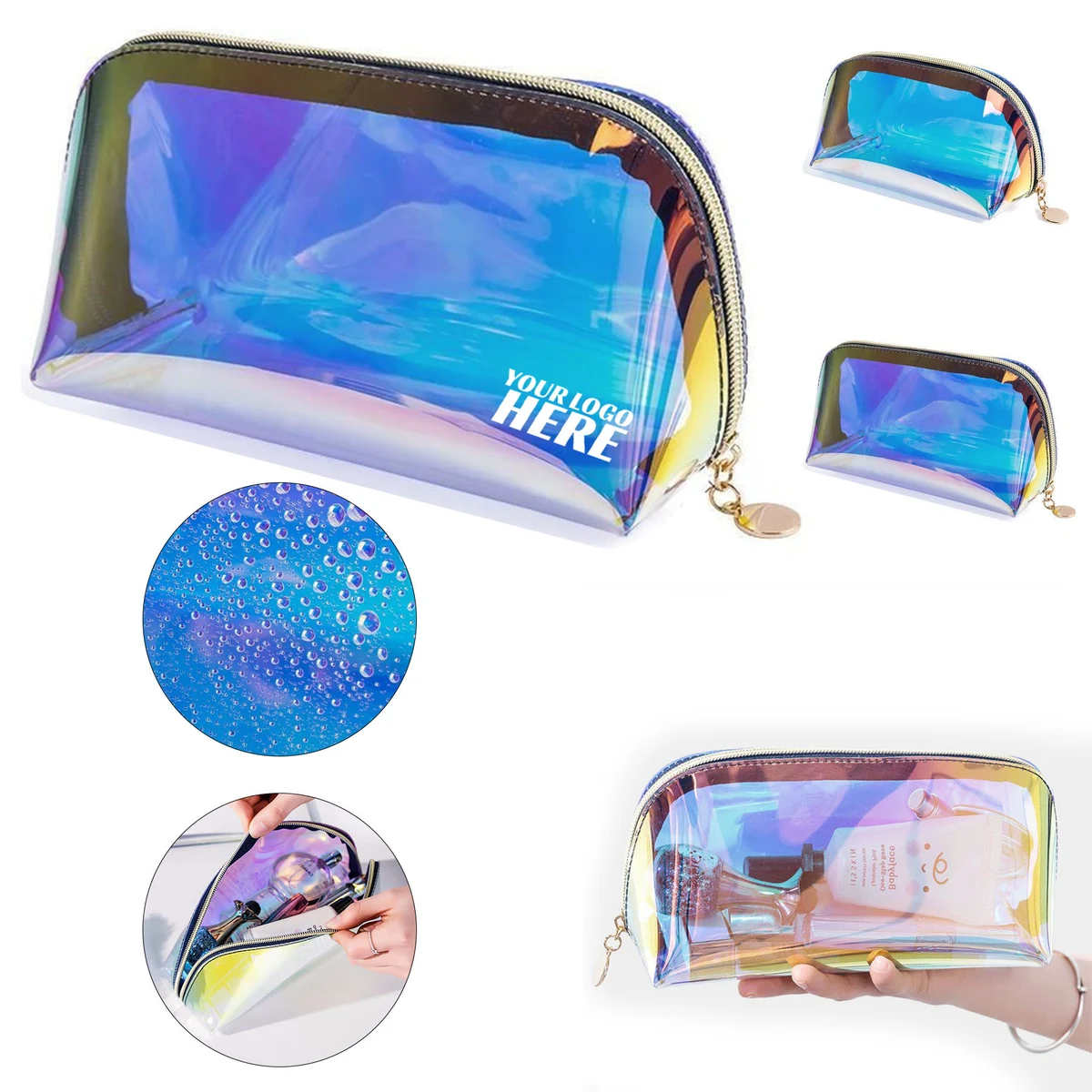 Holographic Makeup Bag Small Size 1