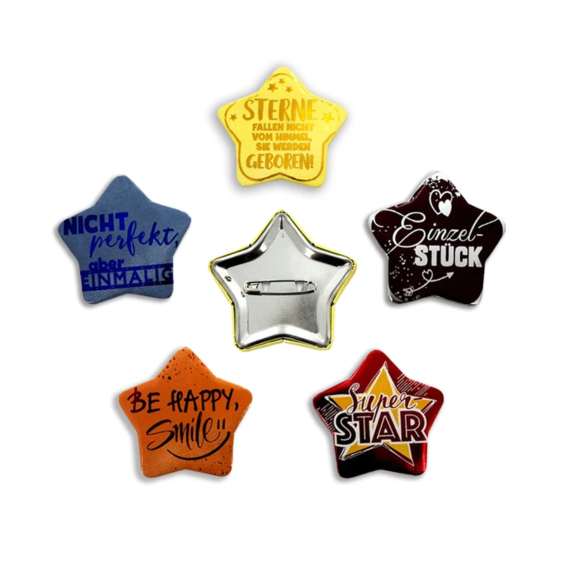 Star Shaped Buttons 1