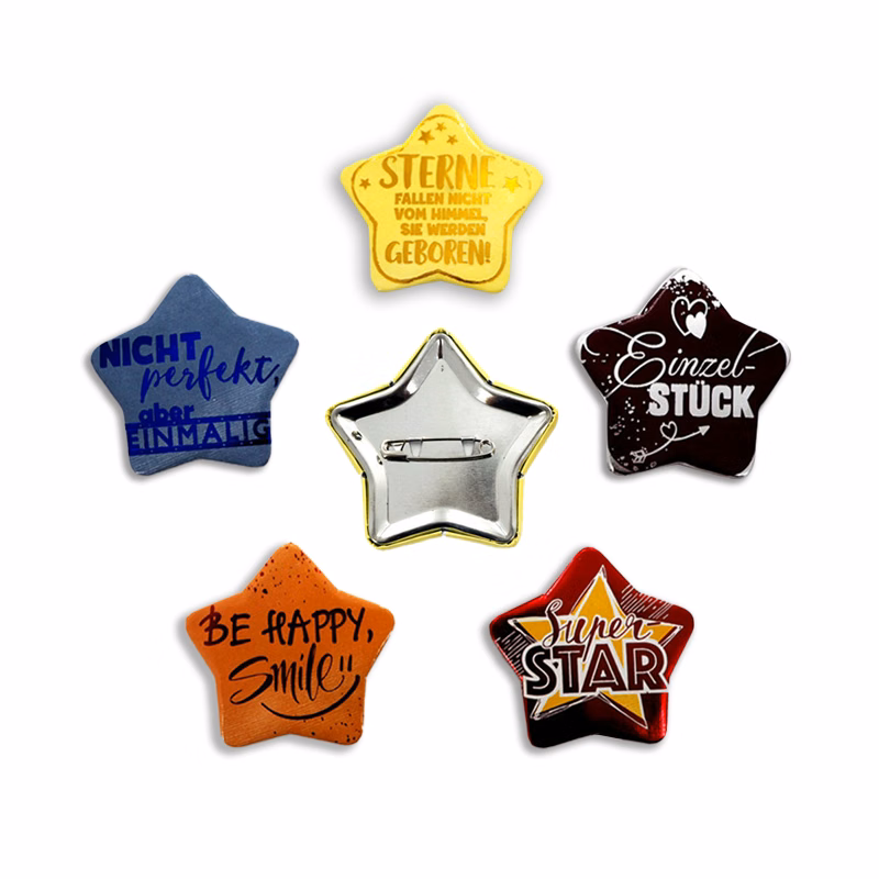 Star Shaped Buttons