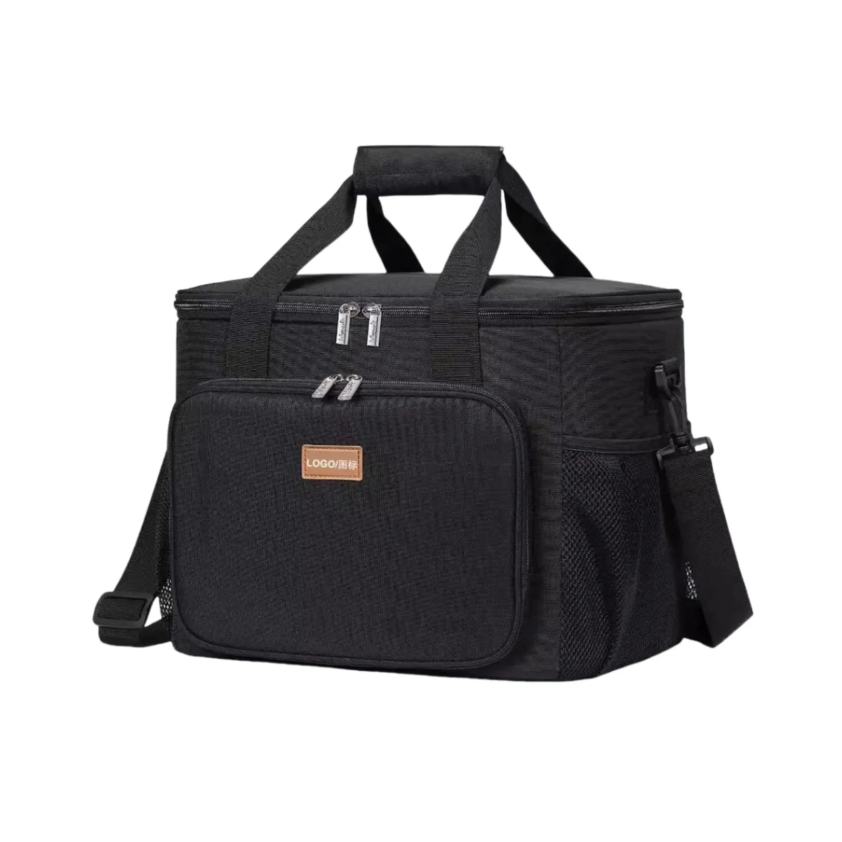 Custom Canvas Portable Insulated Cooler Lunch Bag 1