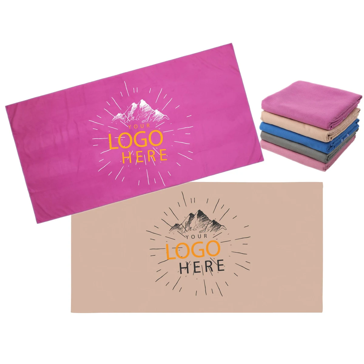 Full Color Sublimated Standard Beach Towel 1