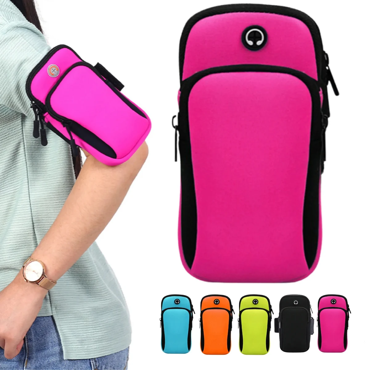 MOQ50 Sports Phone Holder Armband Arm Bag 1