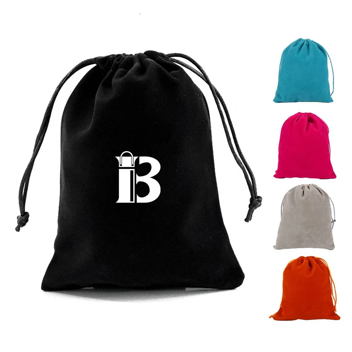 Flannelette Drawstring Small Storage Bag 1