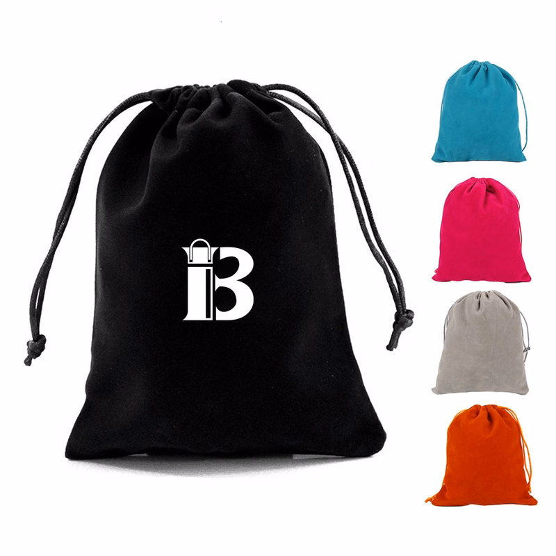 Flannelette Drawstring Small Storage Bag